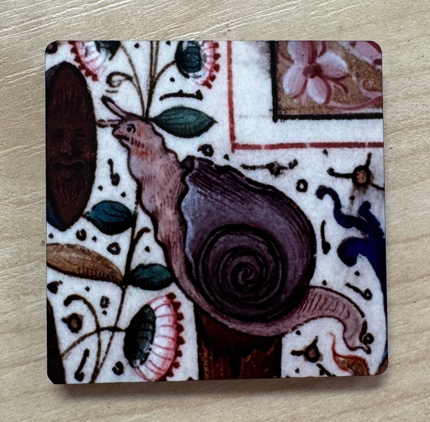 Medieval Snail magnets