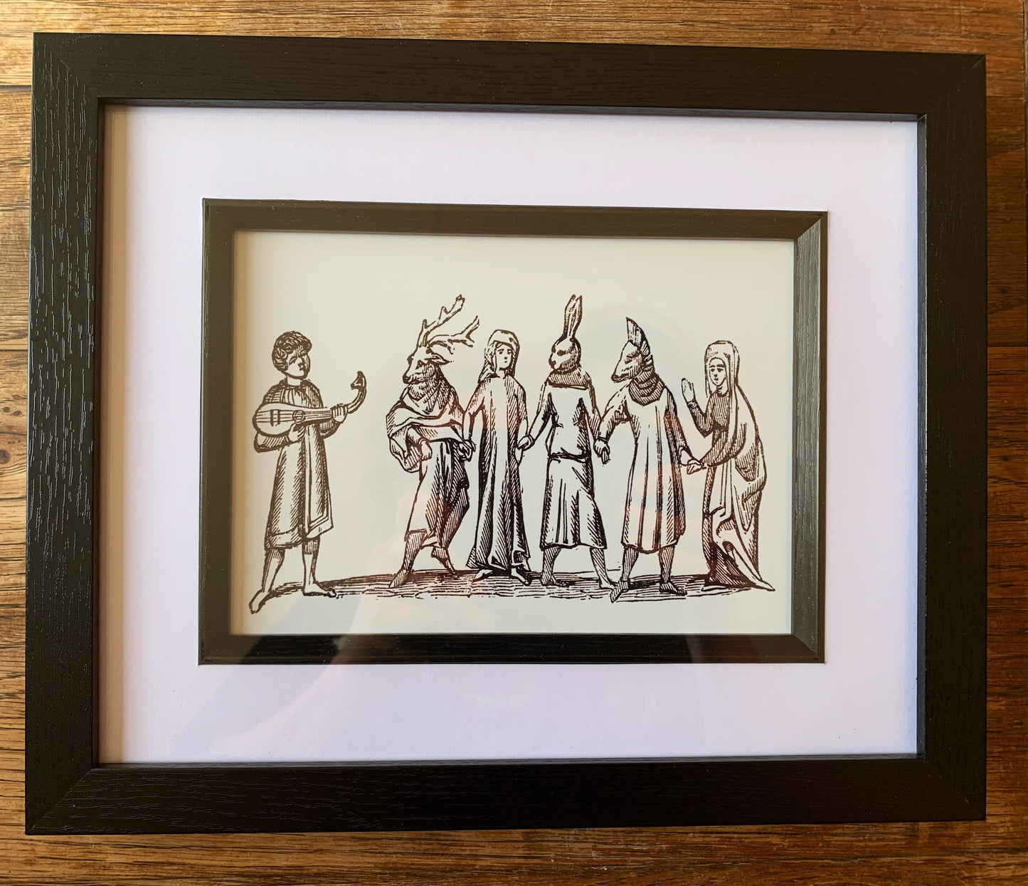Mummers Framed Print