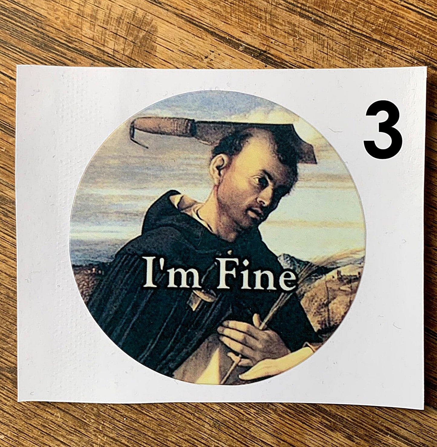 I'm Fine Sticker