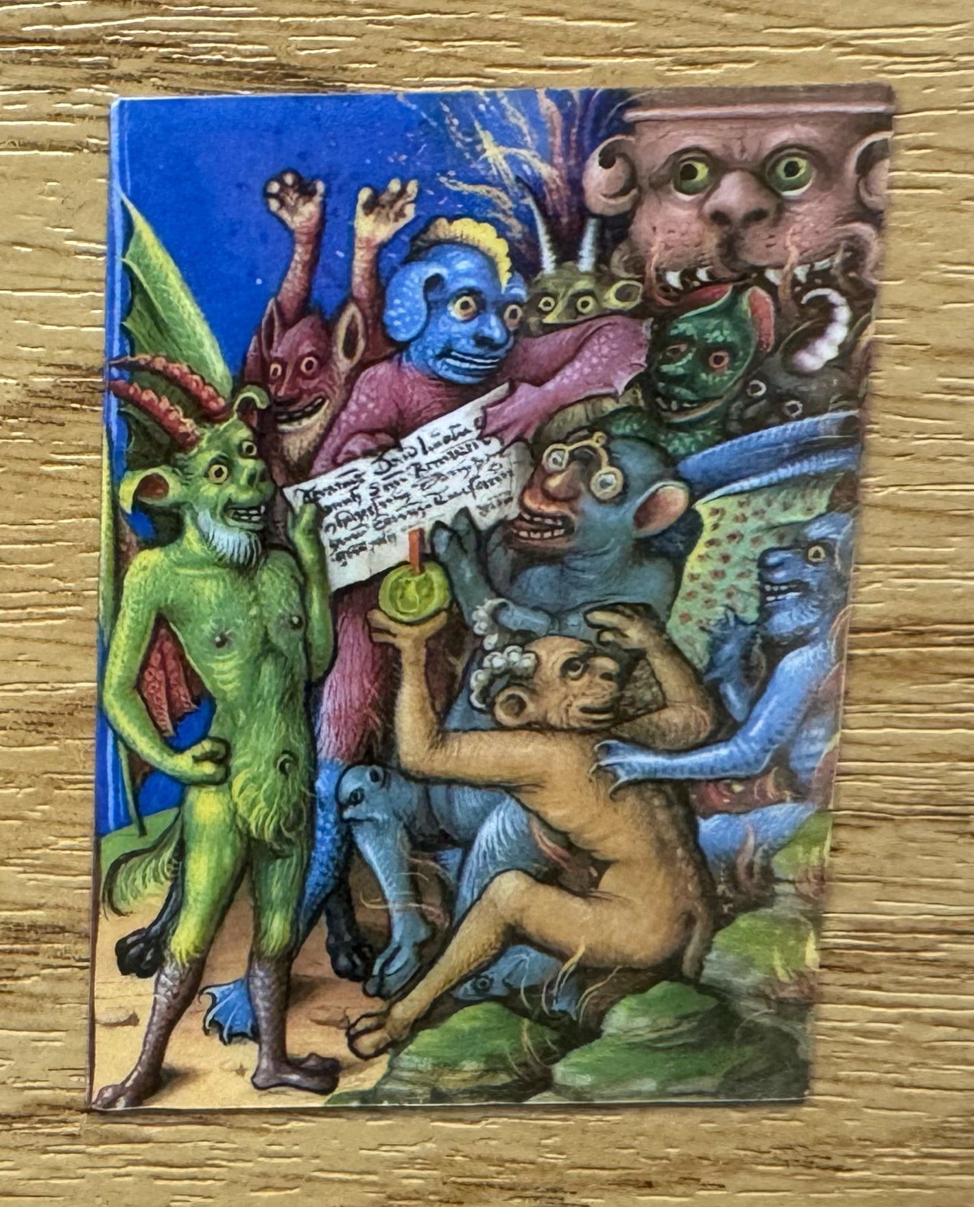 Medieval Demon Stickers - choose from 4 designs