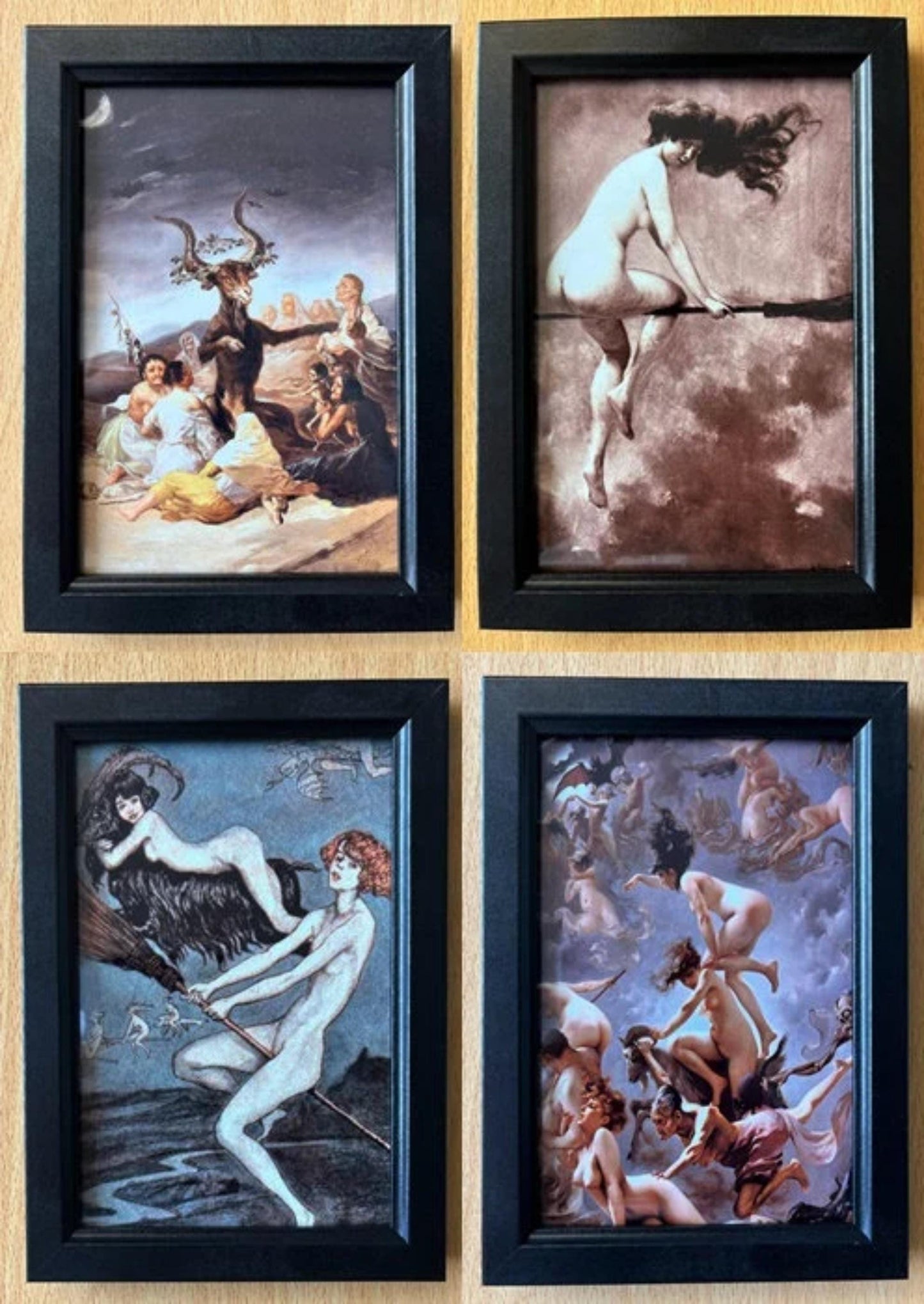 Famous Witch Painting Prints - Choose from Four Images