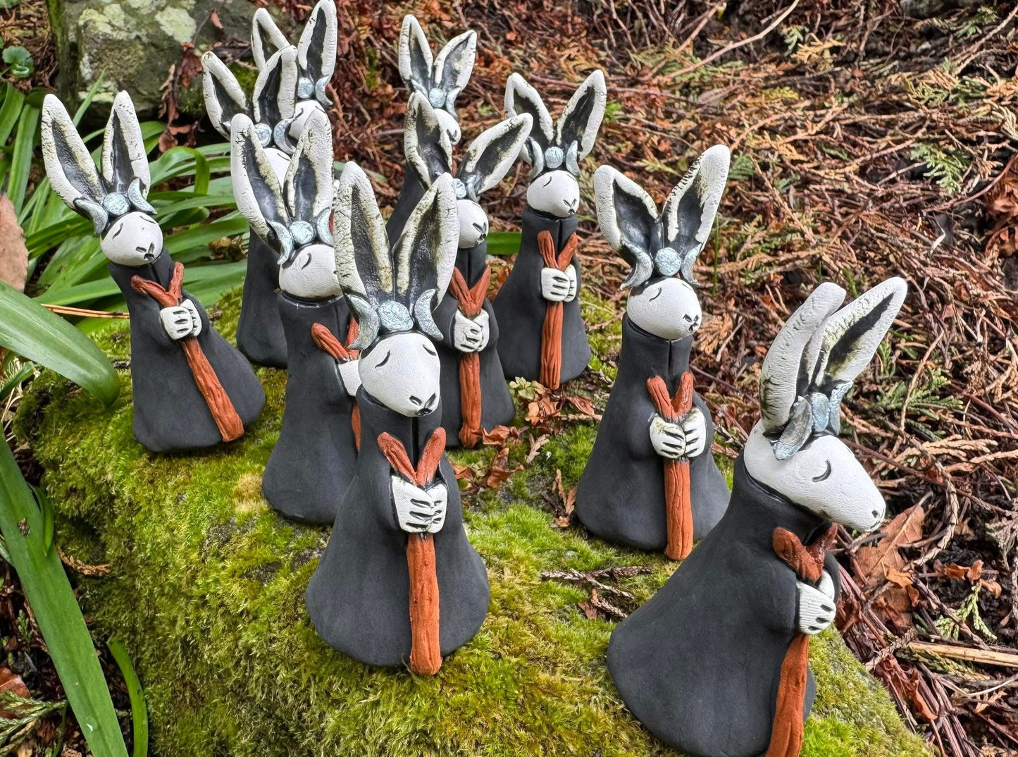 Witch Hare Figurine