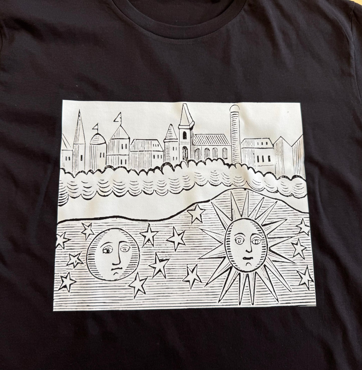 LADIES T Shirt - World Turned Upside Down