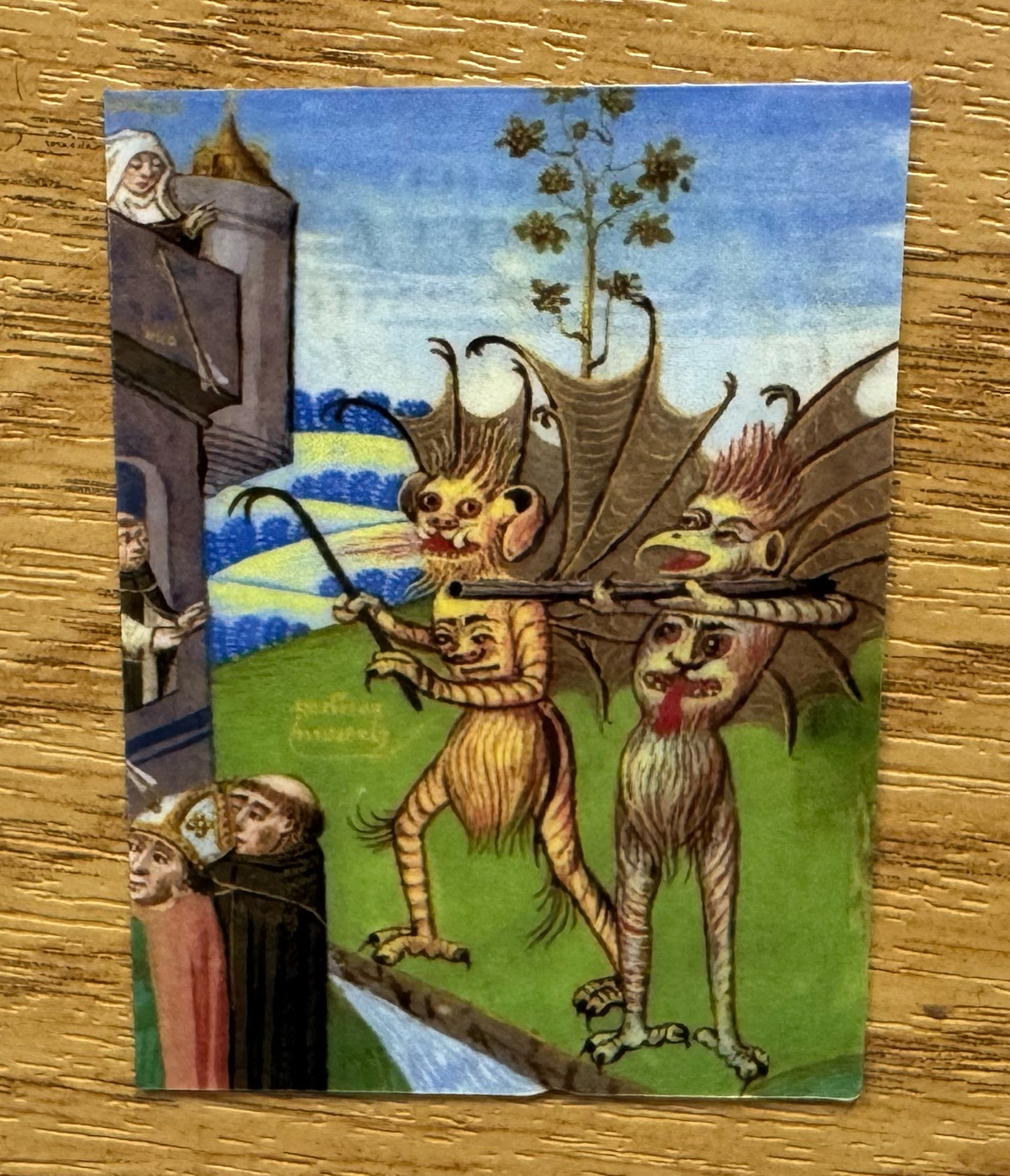 Medieval Demon Stickers - choose from 4 designs