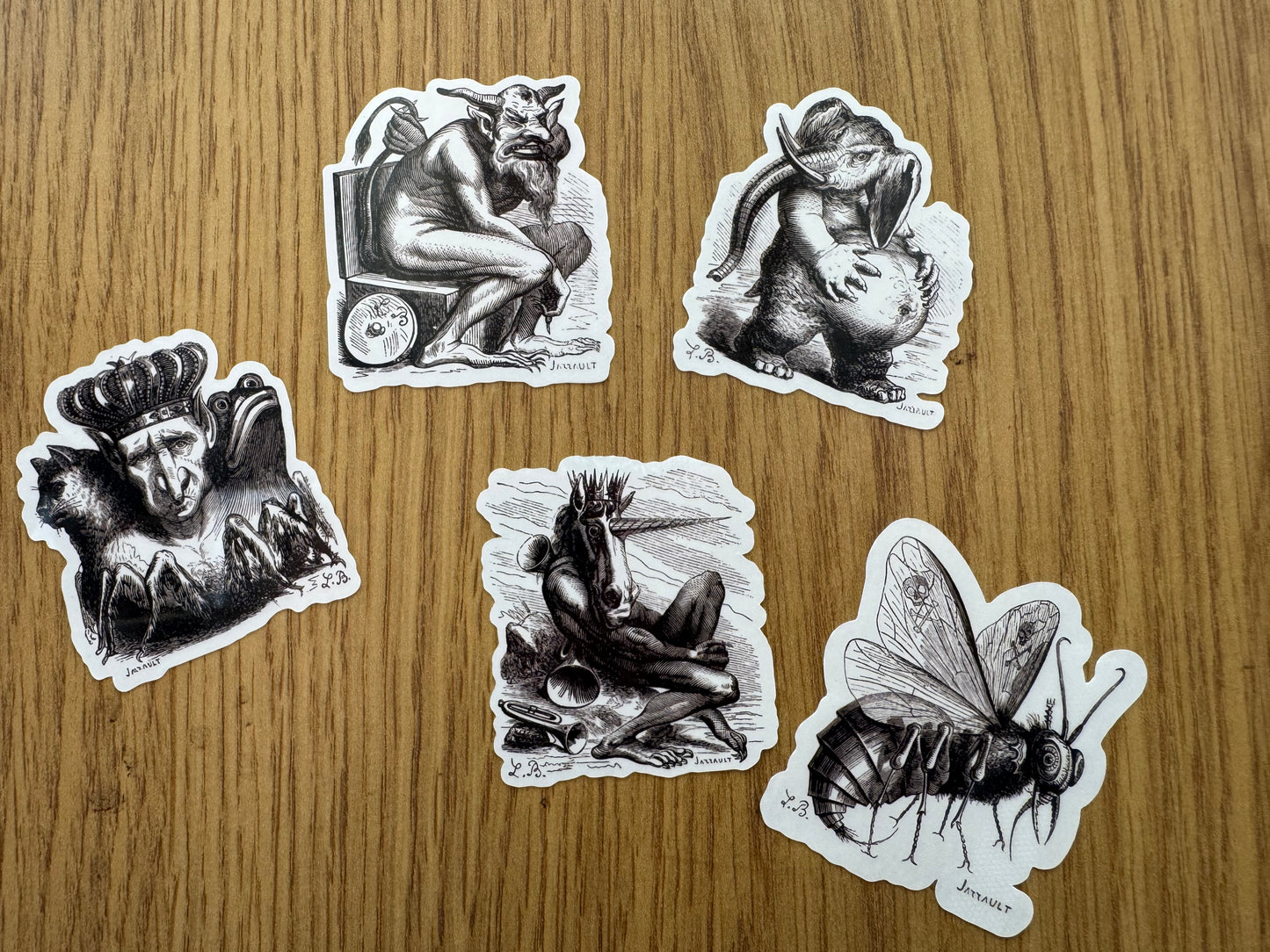 Demon Stickers - choose from 5 designs