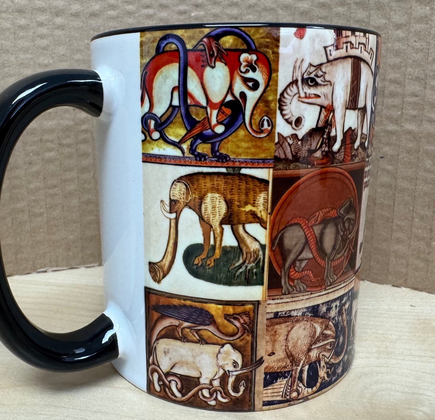 Medieval Elephant Mug