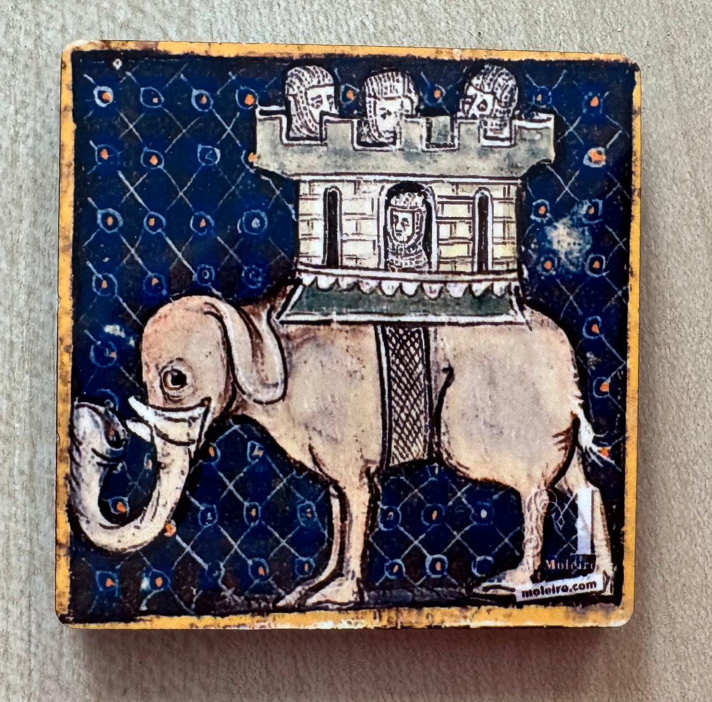 Medieval Elephant magnets