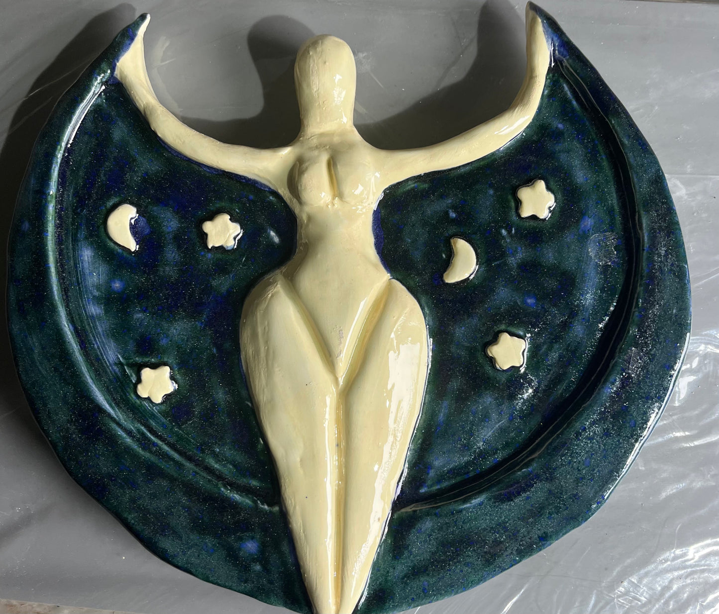 Luna Goddess Wall Plaque