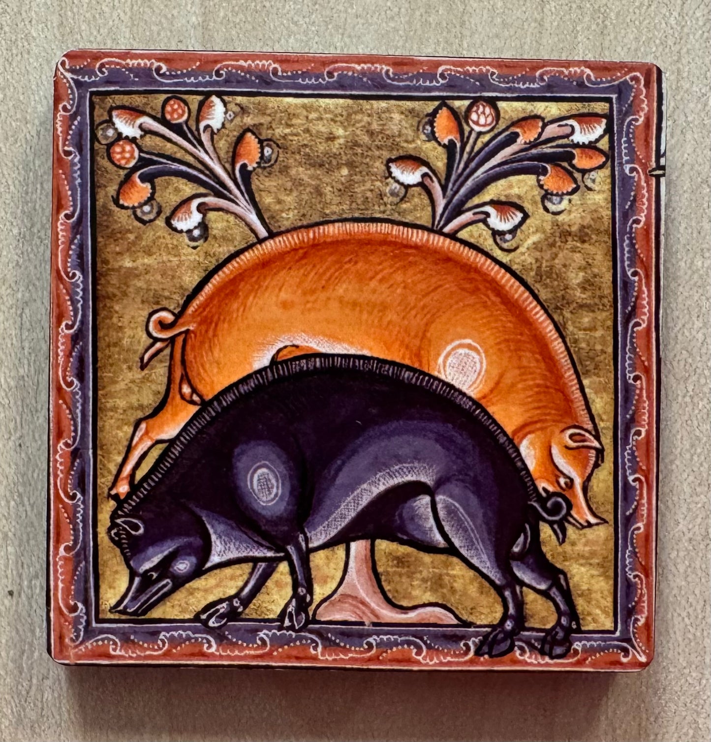Medieval Wild Boar magnets