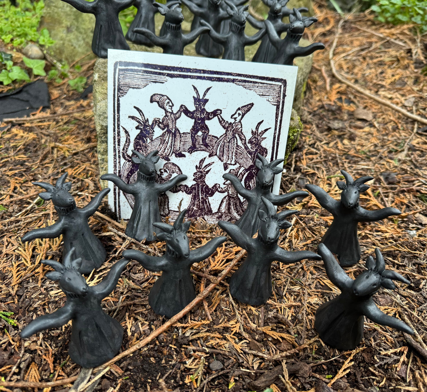 Dancing Goat Figurine