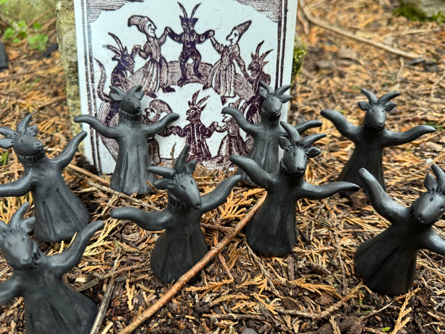 Dancing Goat Figurine
