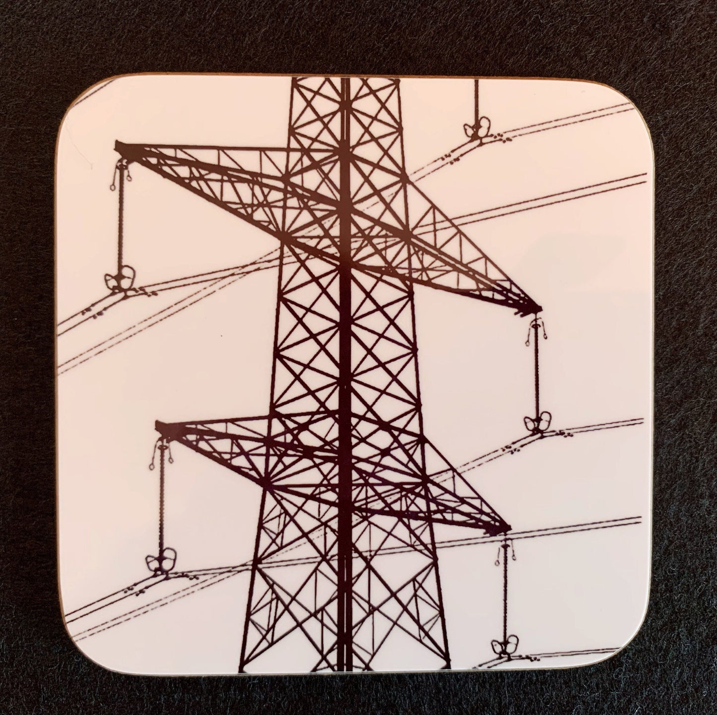 Pylon coasters - set of 4