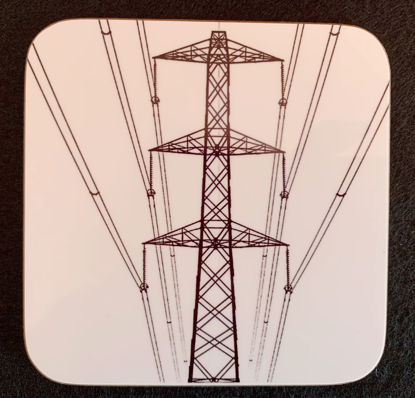 Pylon coasters - set of 4