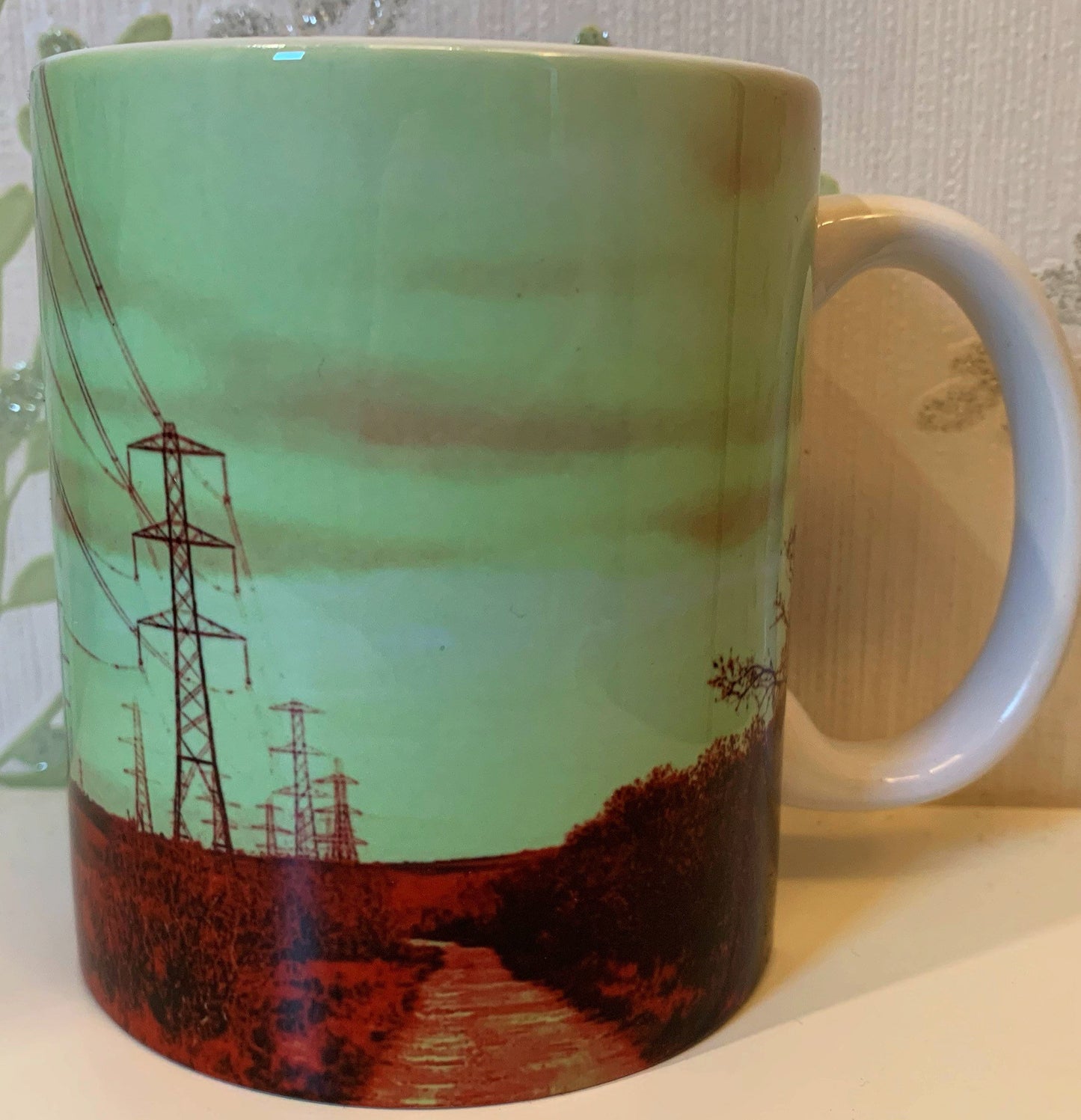 Pylon mug - Hauntology skies