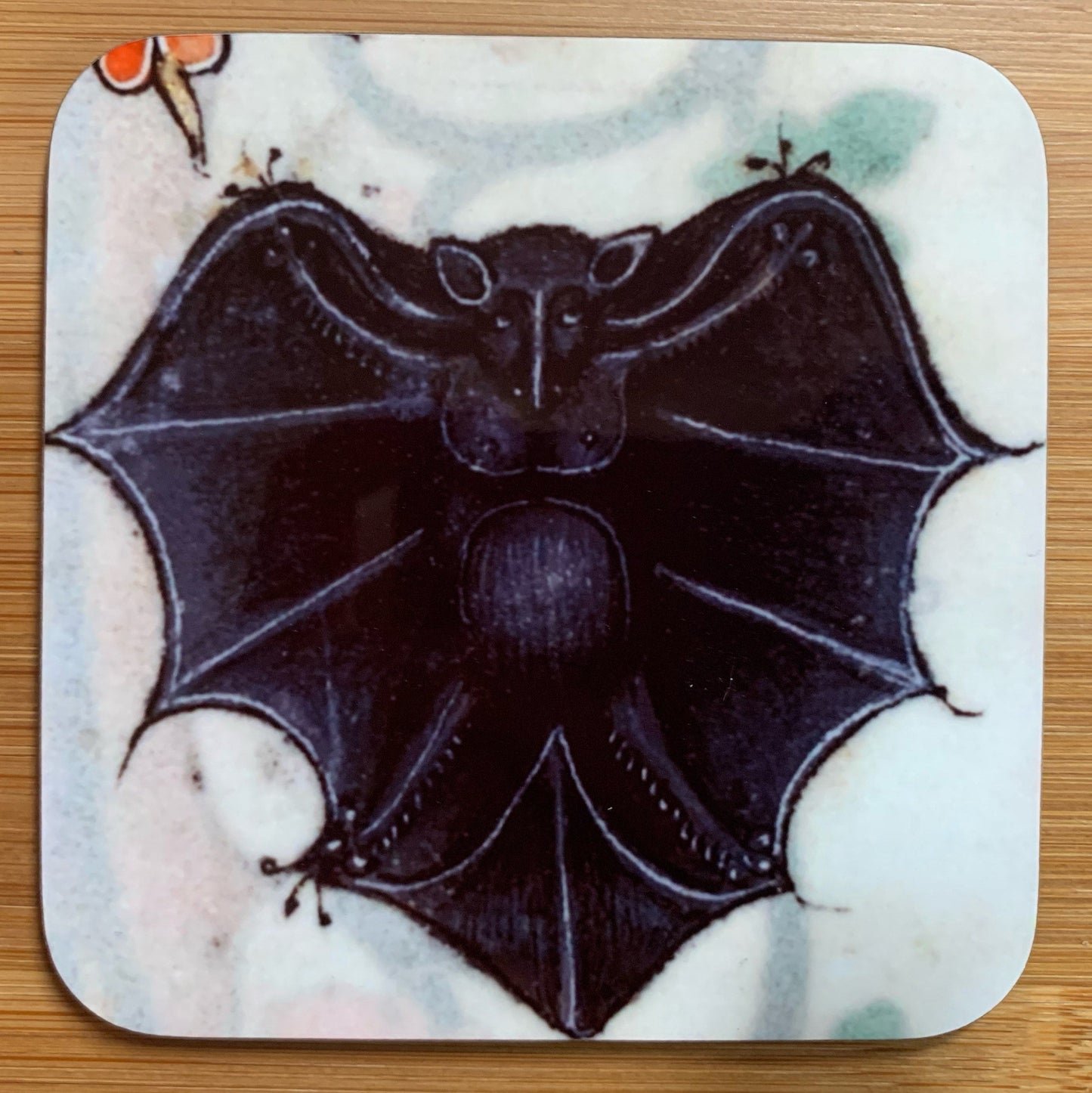 Medieval Bat coasters - set of 4
