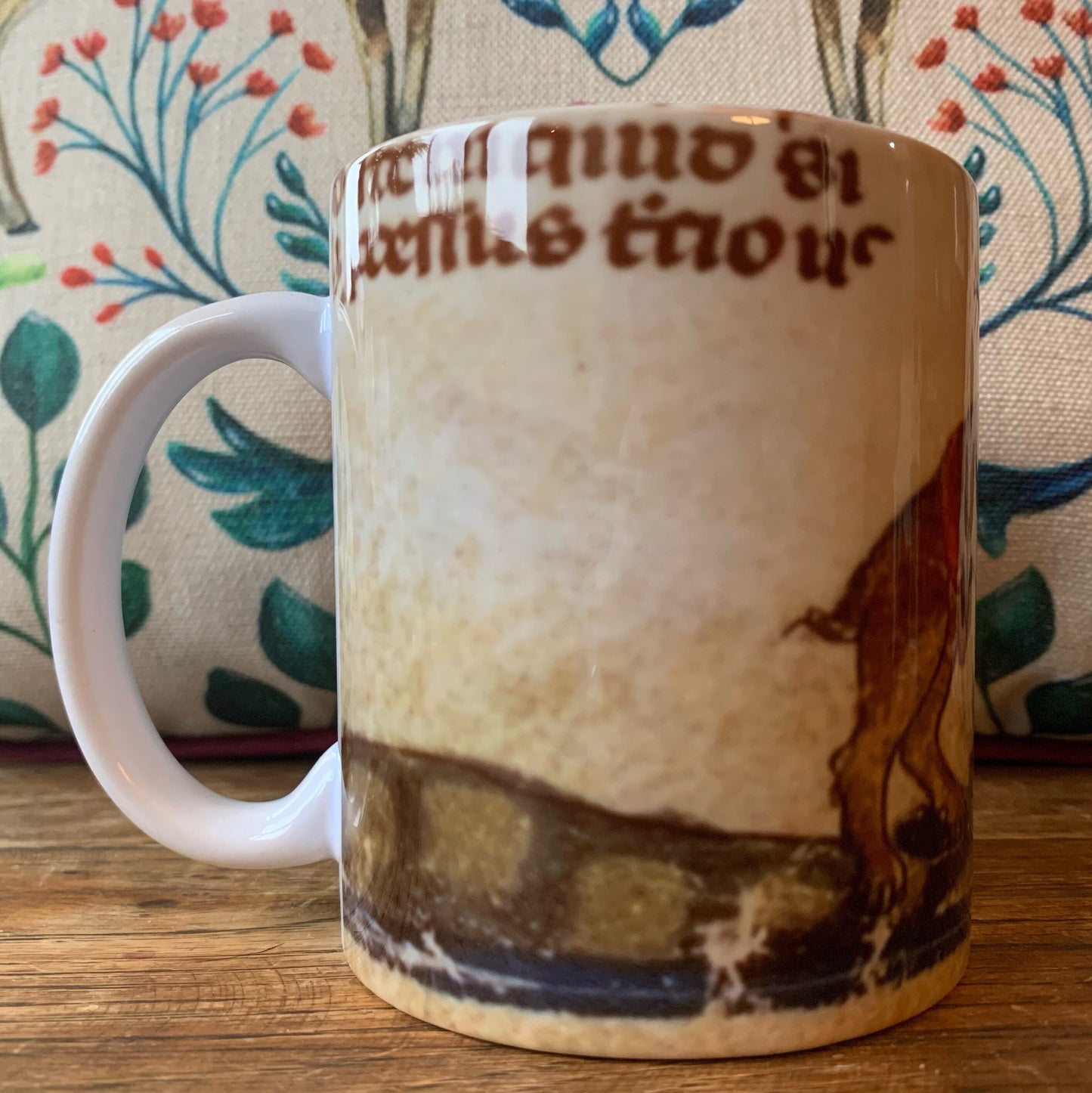 Medieval murder rabbit mug - Colour