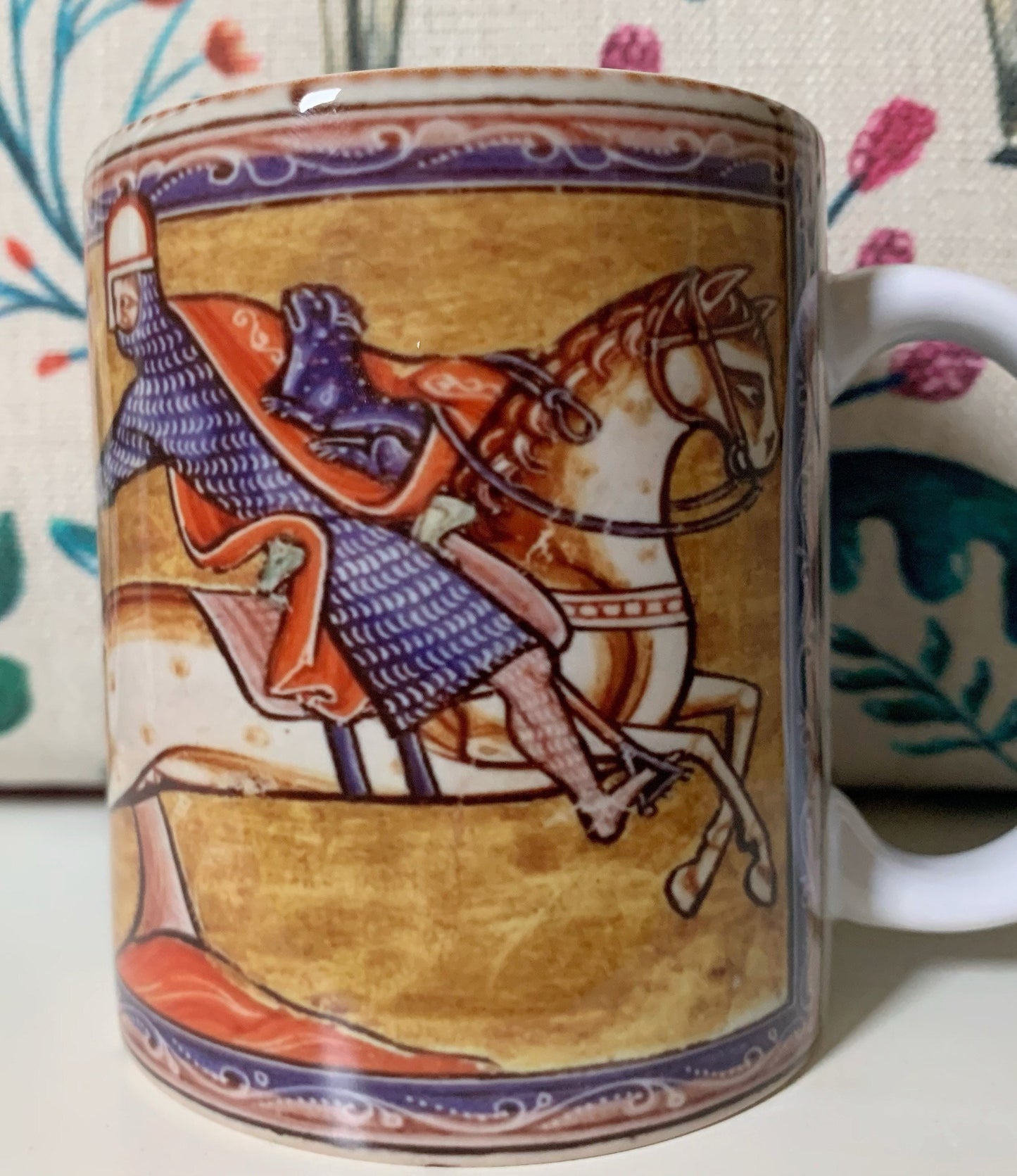 Medieval Knight and ‘Tiger’ Mug