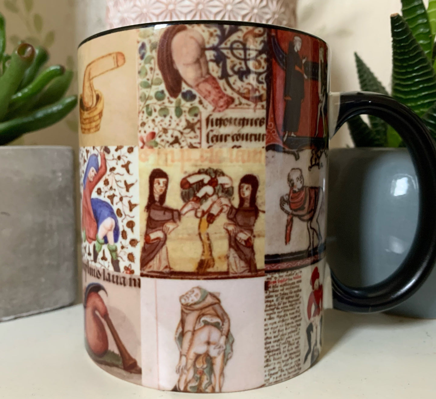 Rude Marginalia Mug nsfw