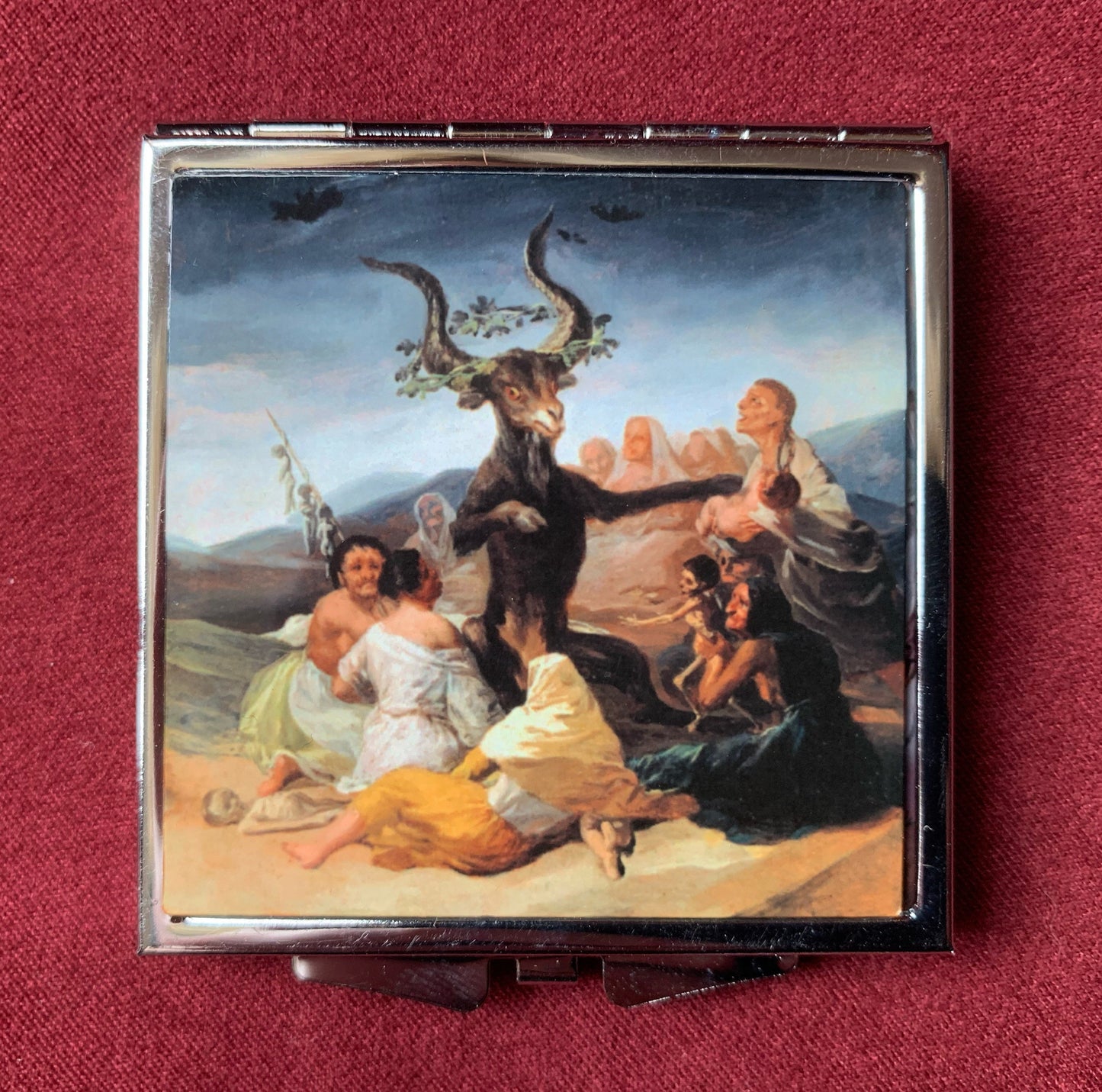 Witches Sabbath by Goya Compact Mirror