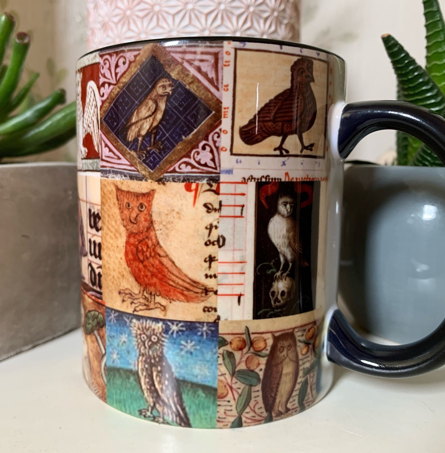 Medieval Owls Mug