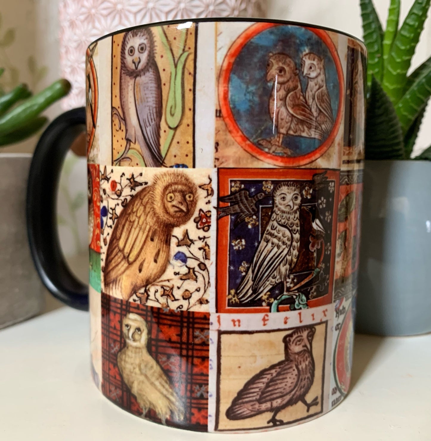 Medieval Owls Mug