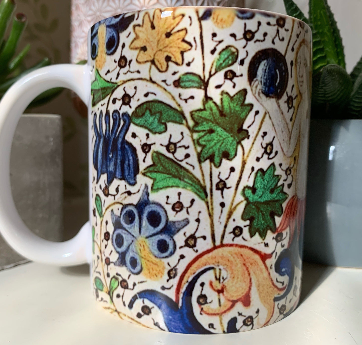 Medieval Mermaid Mug (Marginalia)