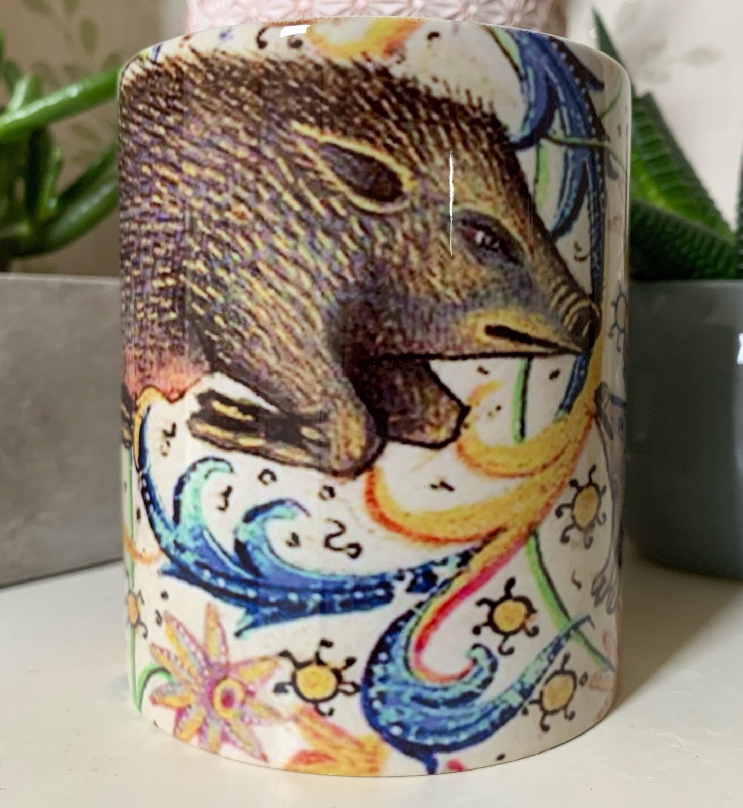 Medieval Wild Boar Mug