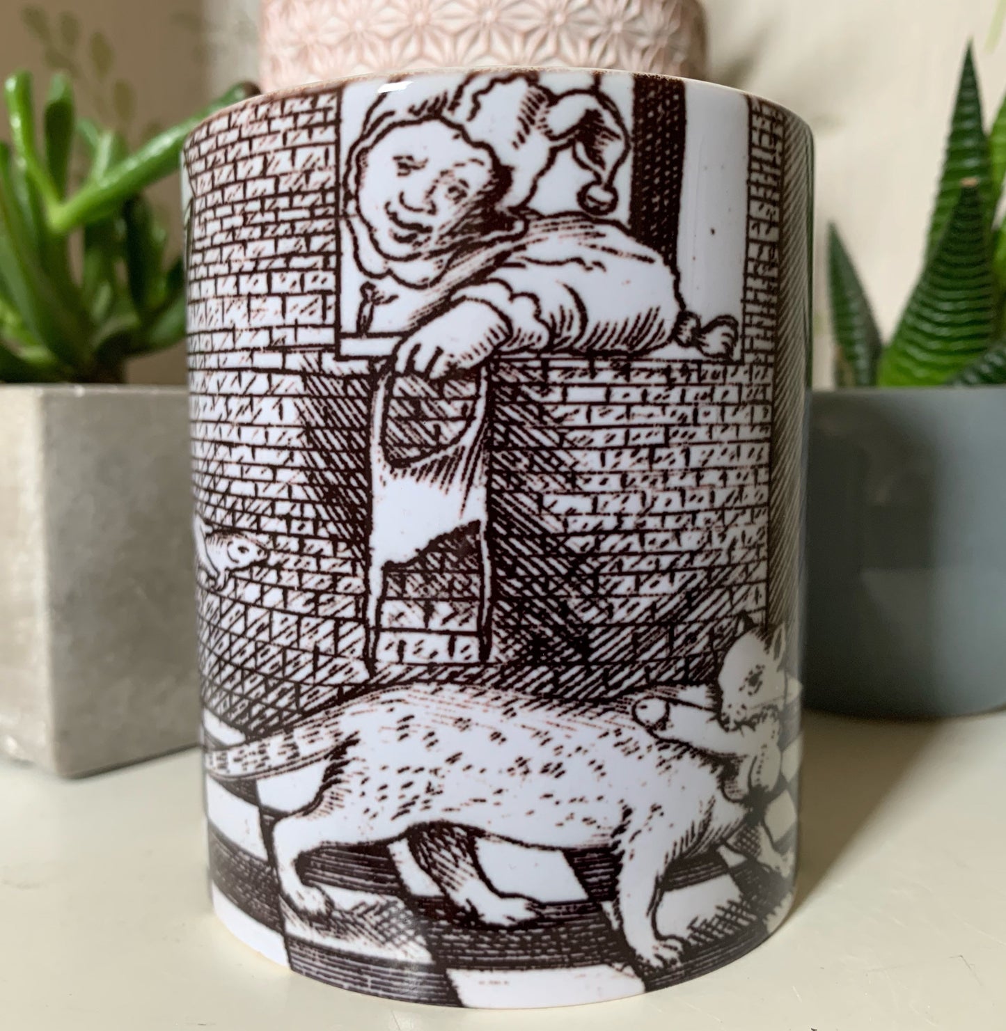 Medieval Penis Stealing Cat Mug
