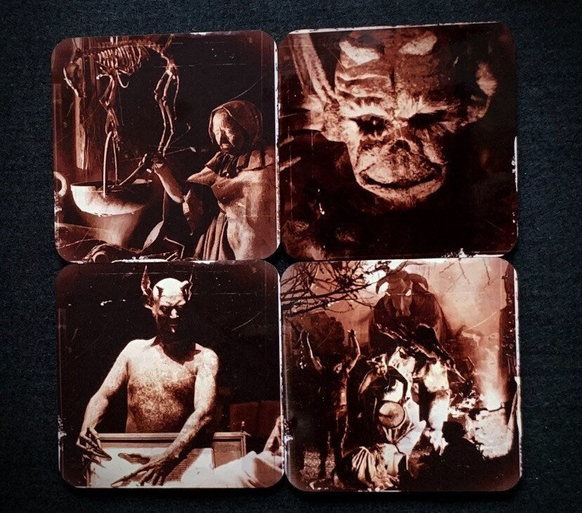 Haxan coasters - set of 4