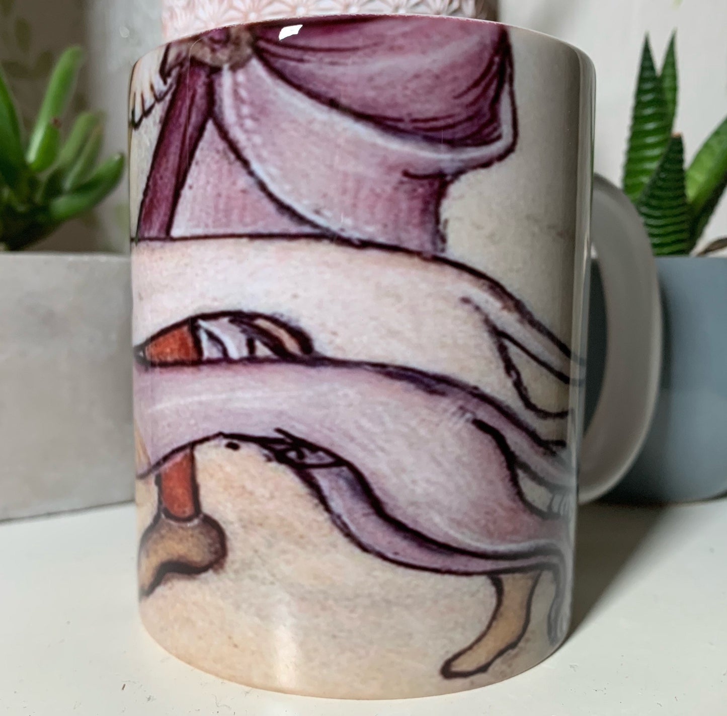Medieval Greyhound Mug