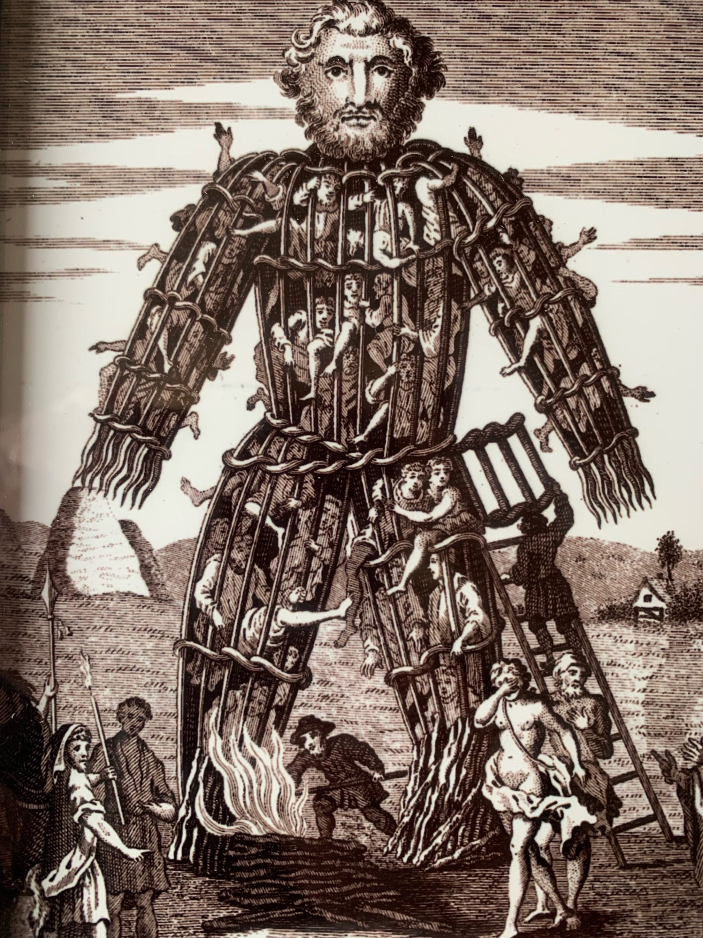 Wicker Man Framed Print