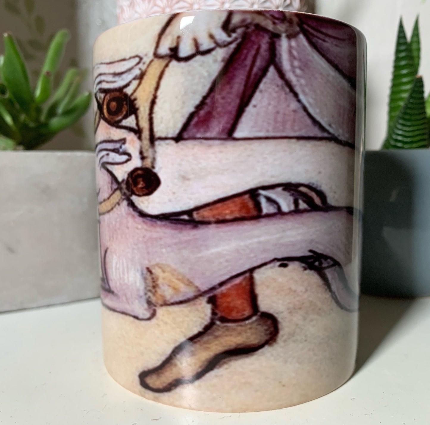 Medieval Greyhound Mug