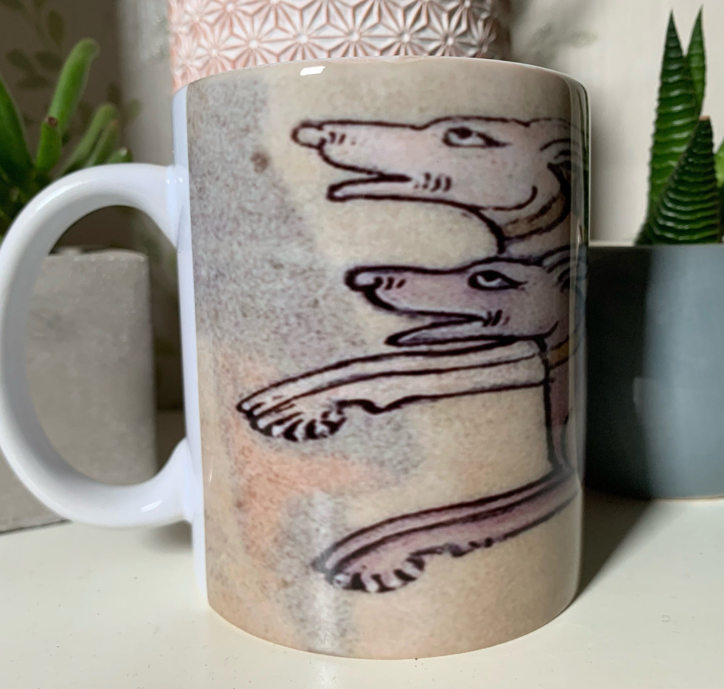 Medieval Greyhound Mug