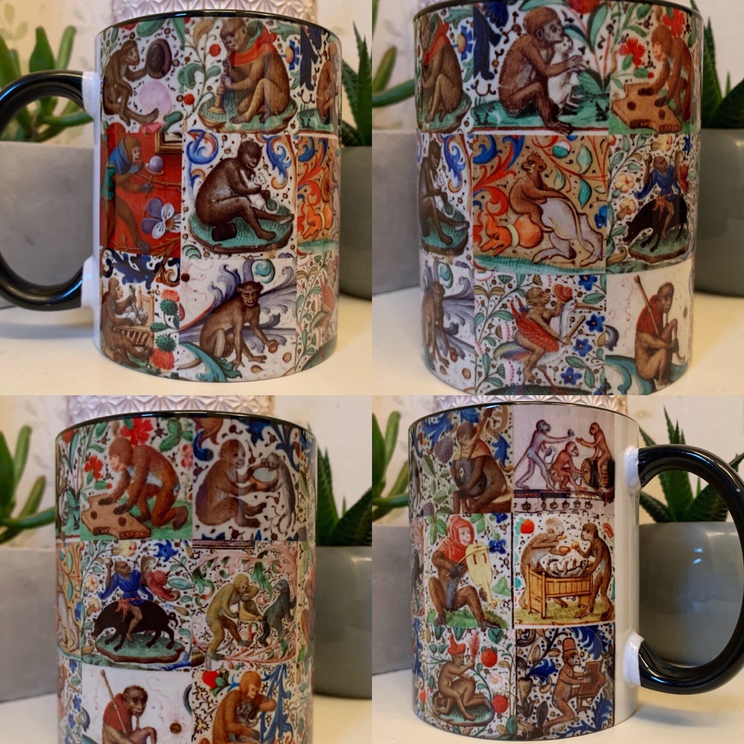 Medieval Monkey Mug