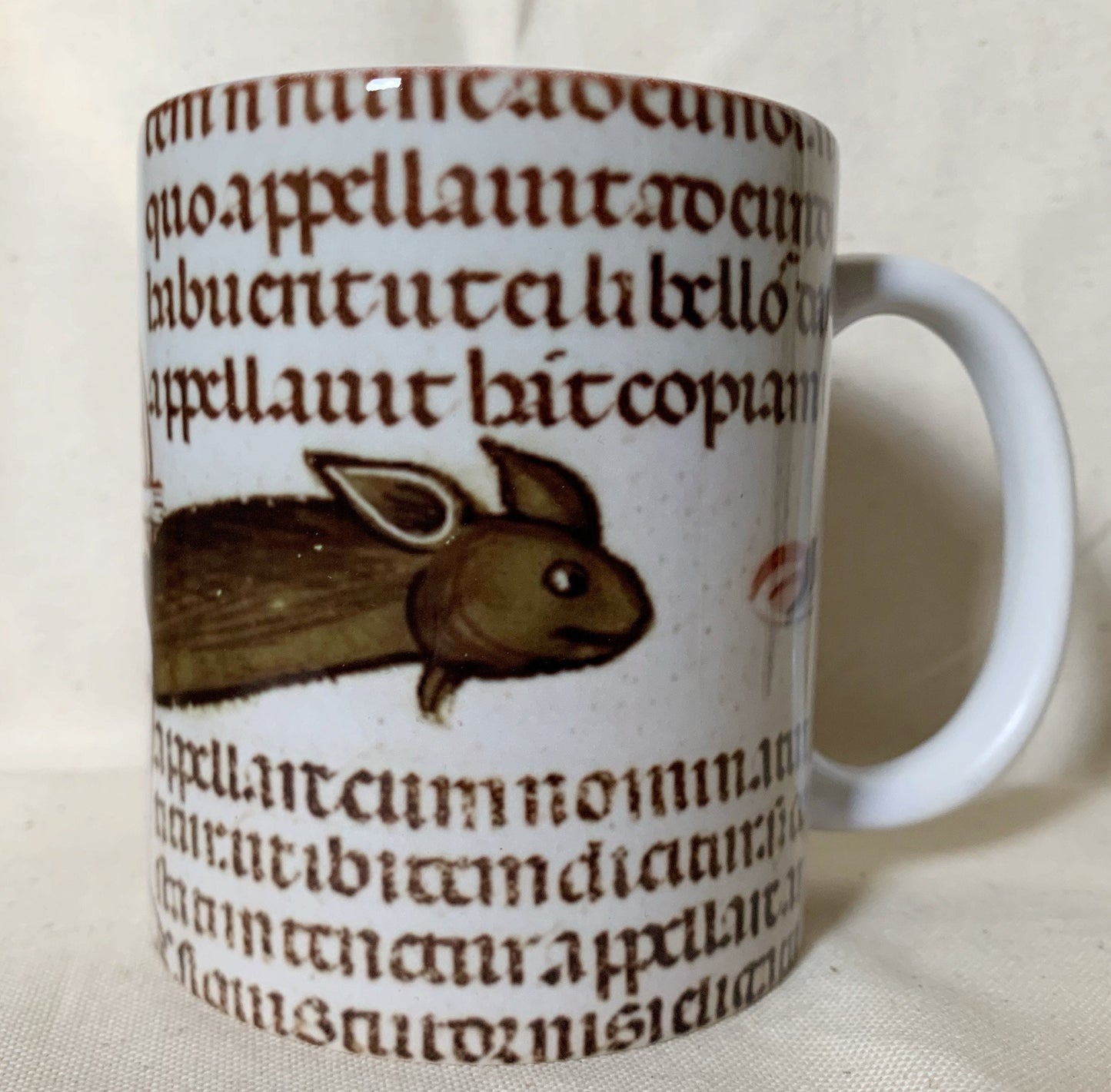 Flying Green Penis Riding Witch Mug