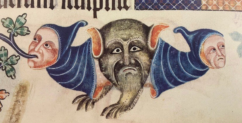 Luttrell Psalter creature Mug (design 2)
