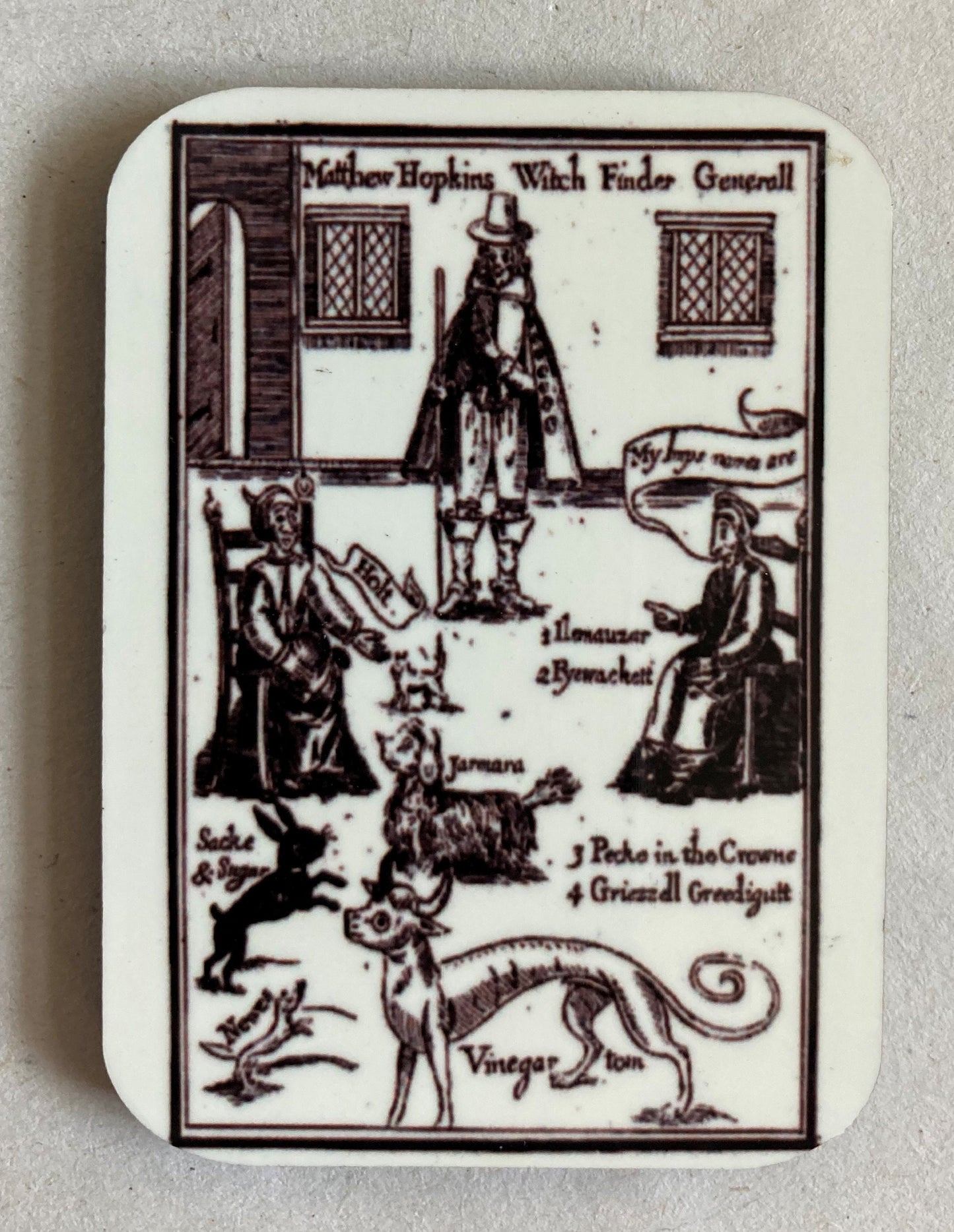 Witch Trial Fridge Magnets