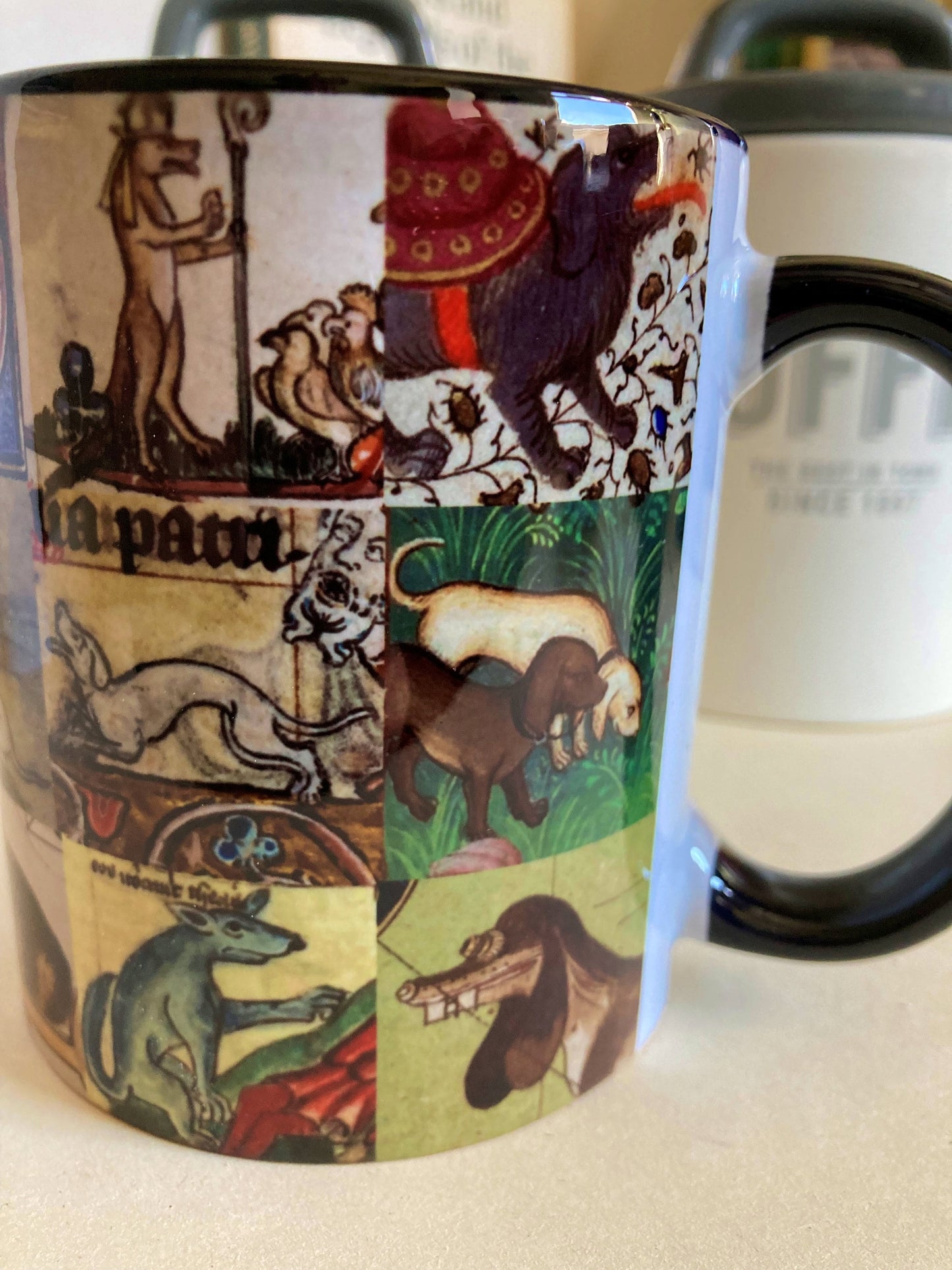 Medieval Dogs Mug