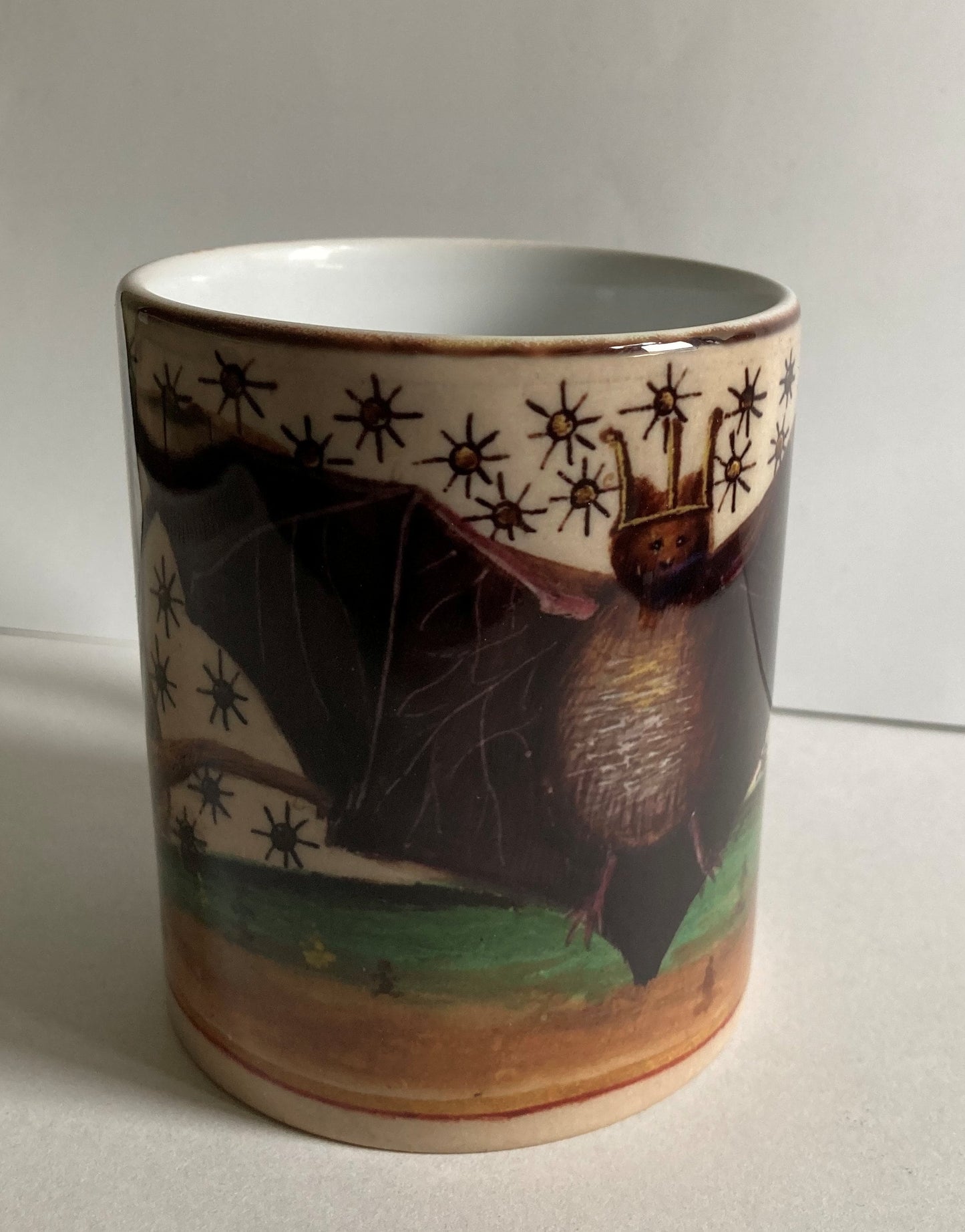 Medieval Crowned Bat Mug