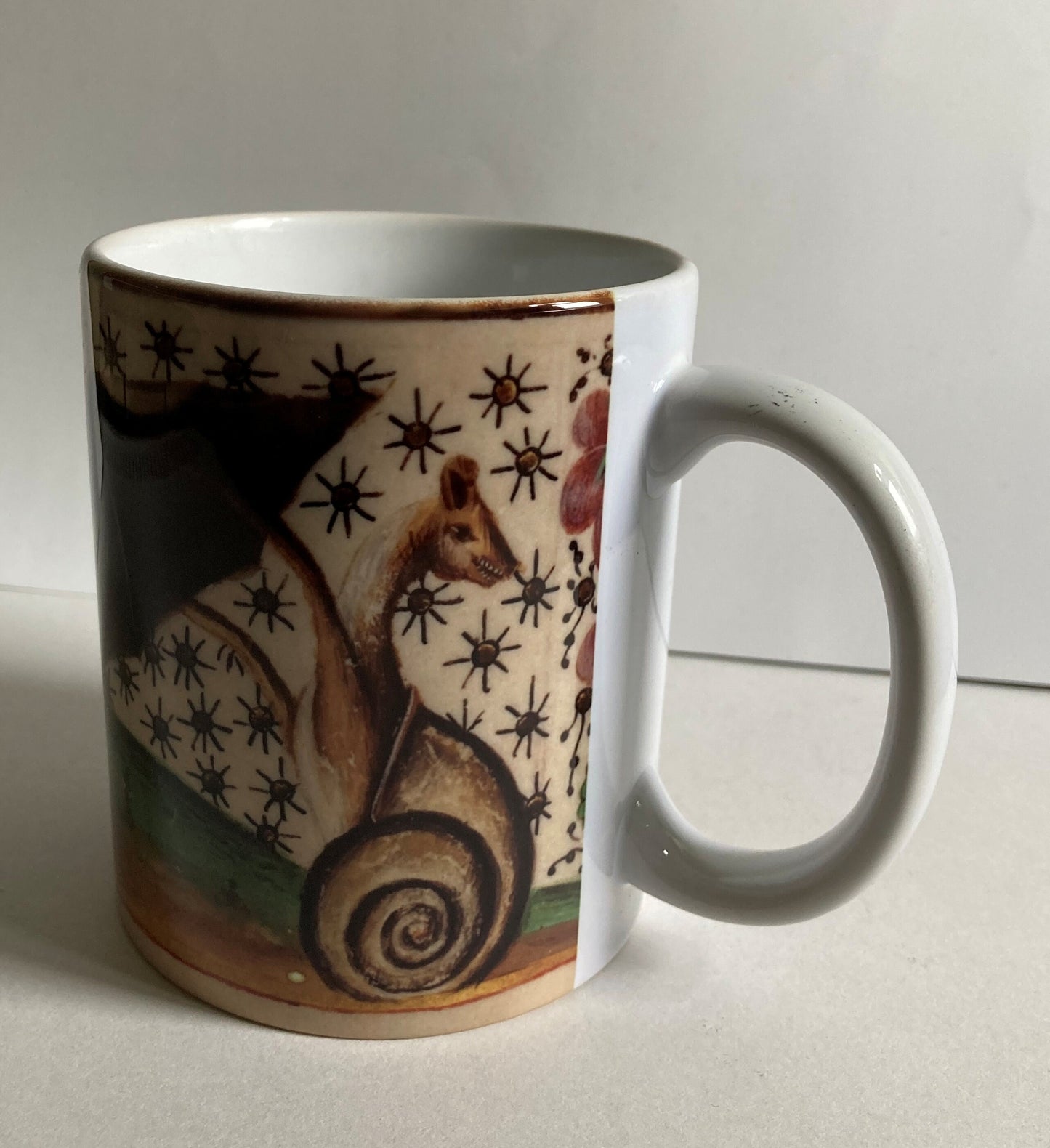 Medieval Crowned Bat Mug
