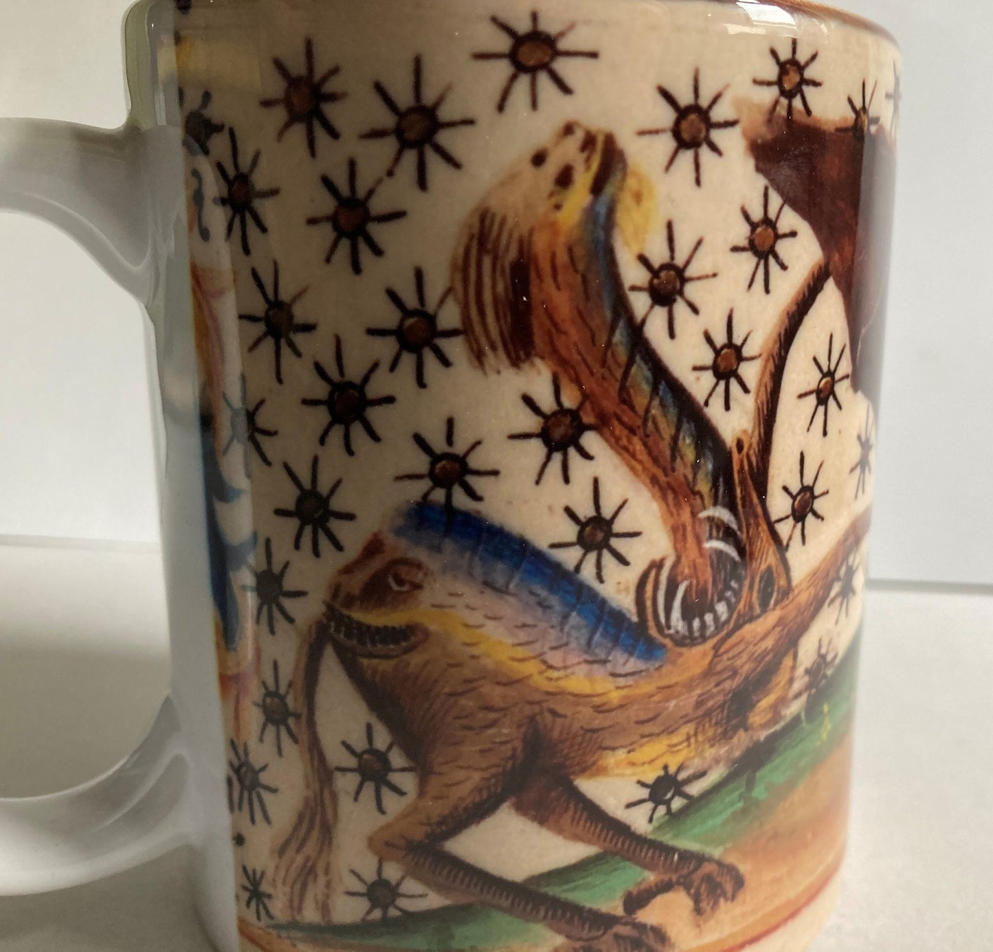 Medieval Crowned Bat Mug