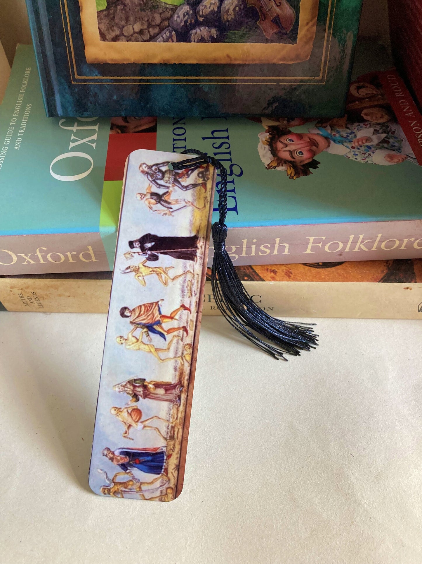 Dance of Death Bookmark (aluminium) - Choose from 3 sizes