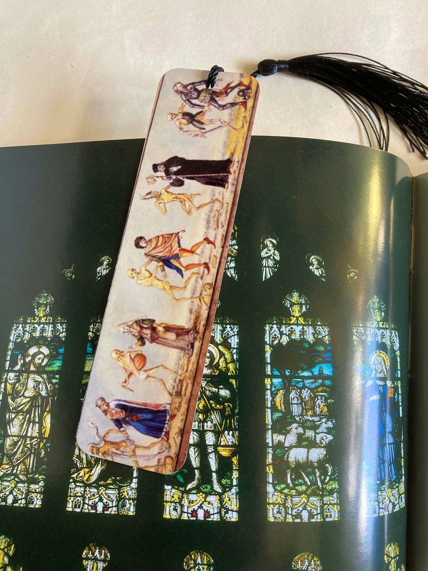 Dance of Death Bookmark (aluminium) - Choose from 3 sizes
