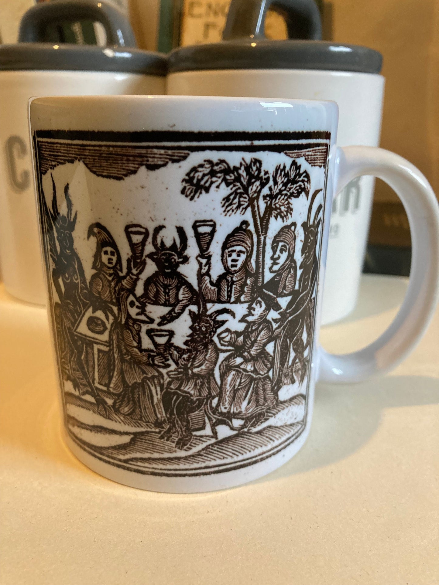 Witches Feasting with Devils mug