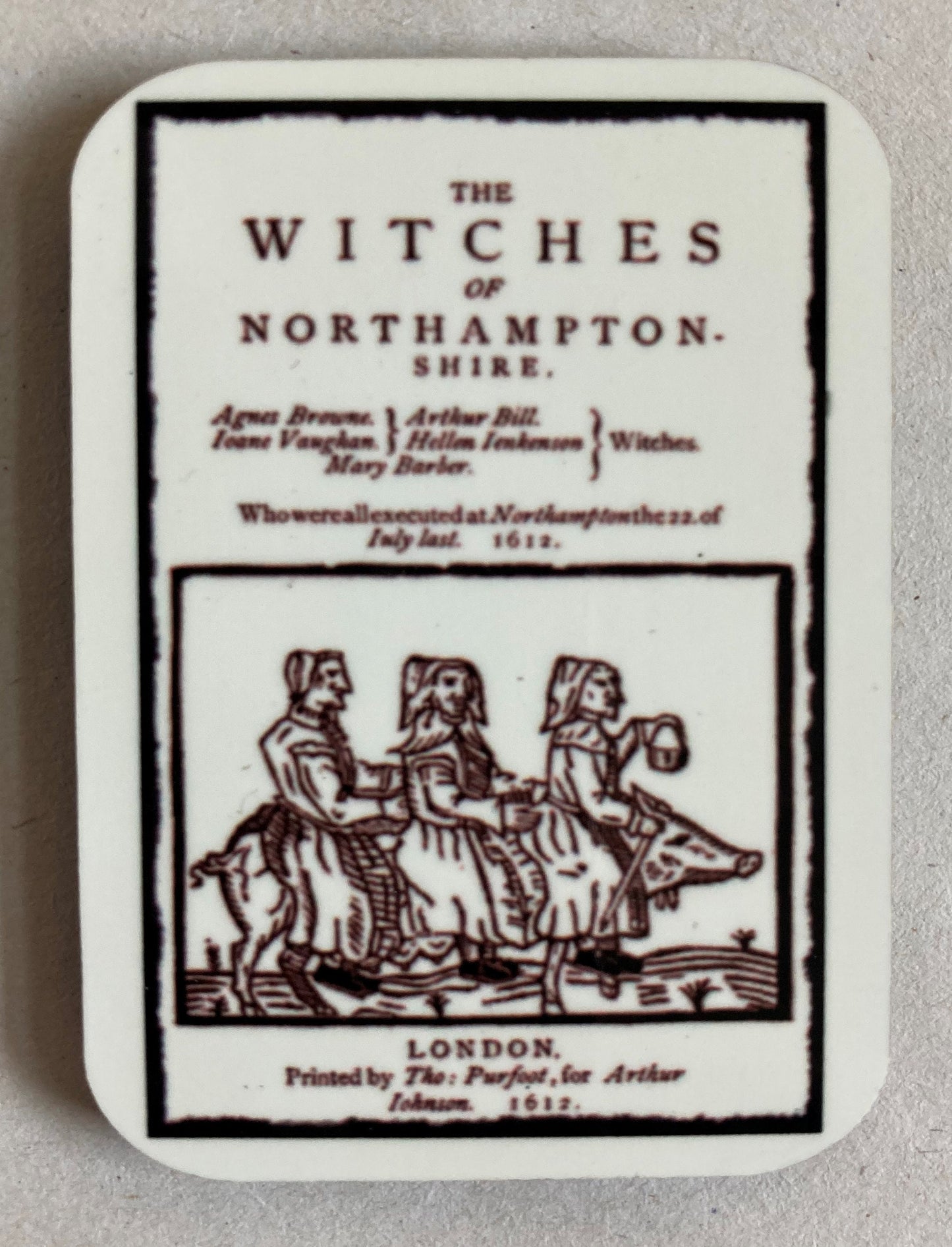 Witch Trial Fridge Magnets