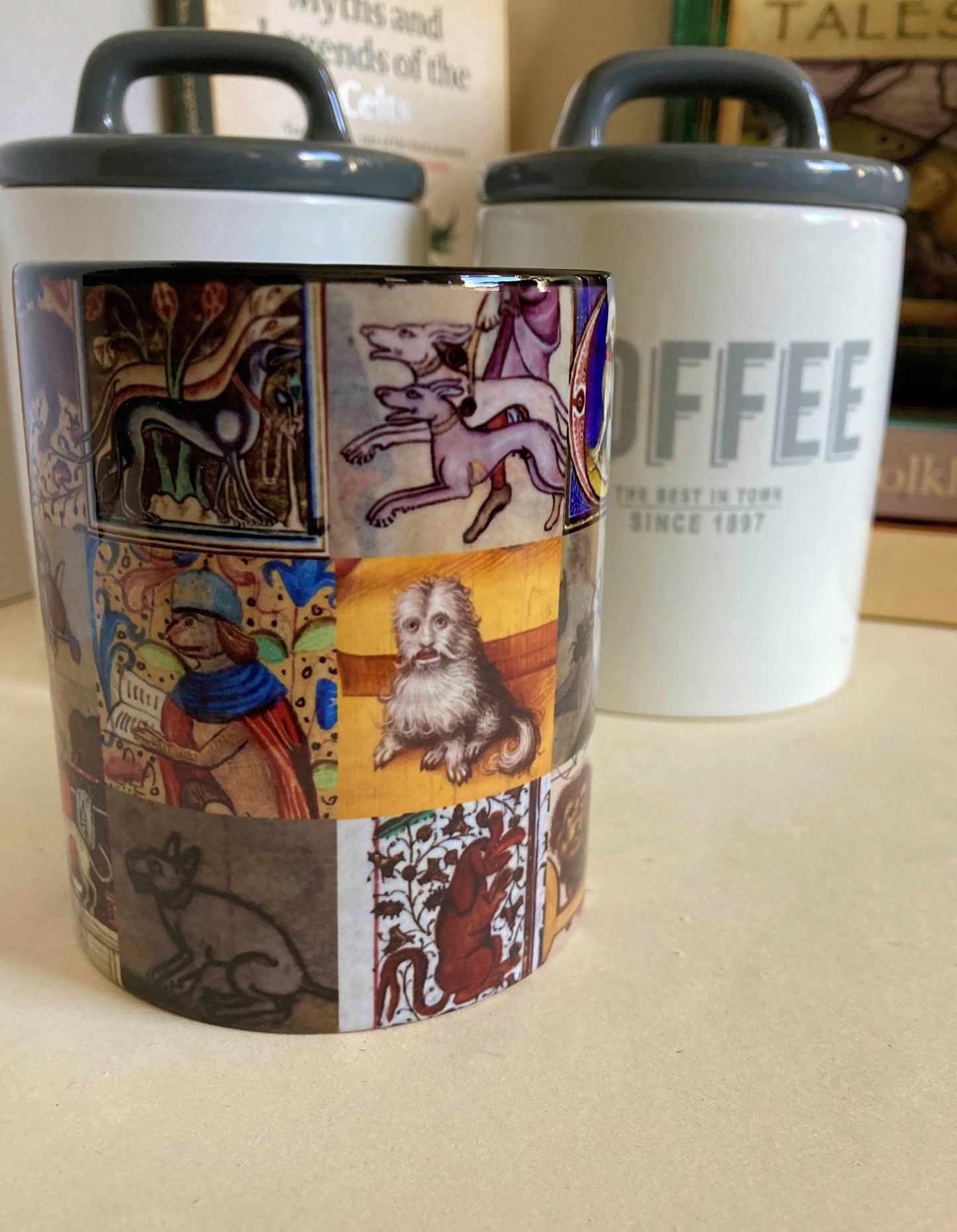 Medieval Dogs Mug