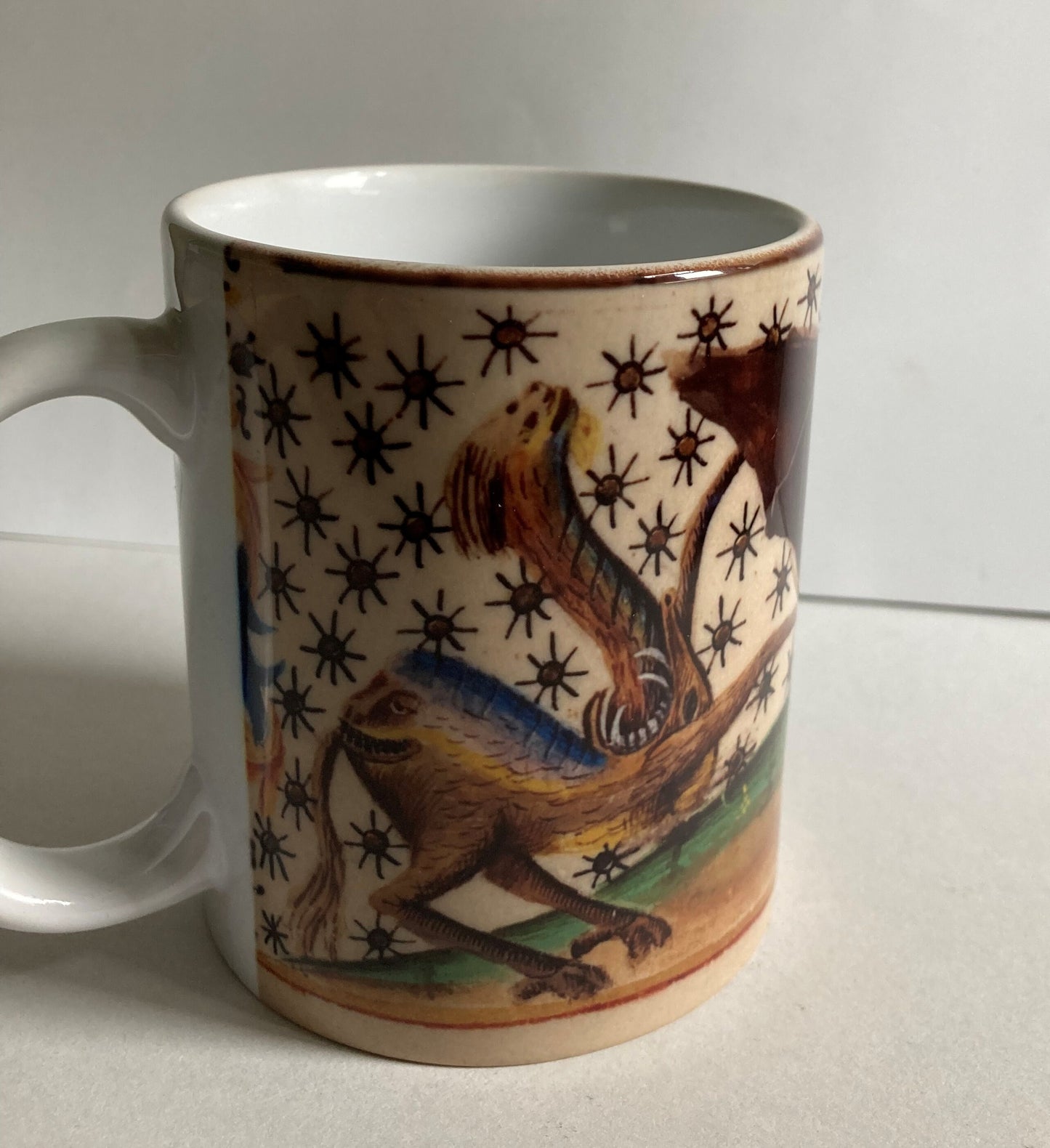 Medieval Crowned Bat Mug