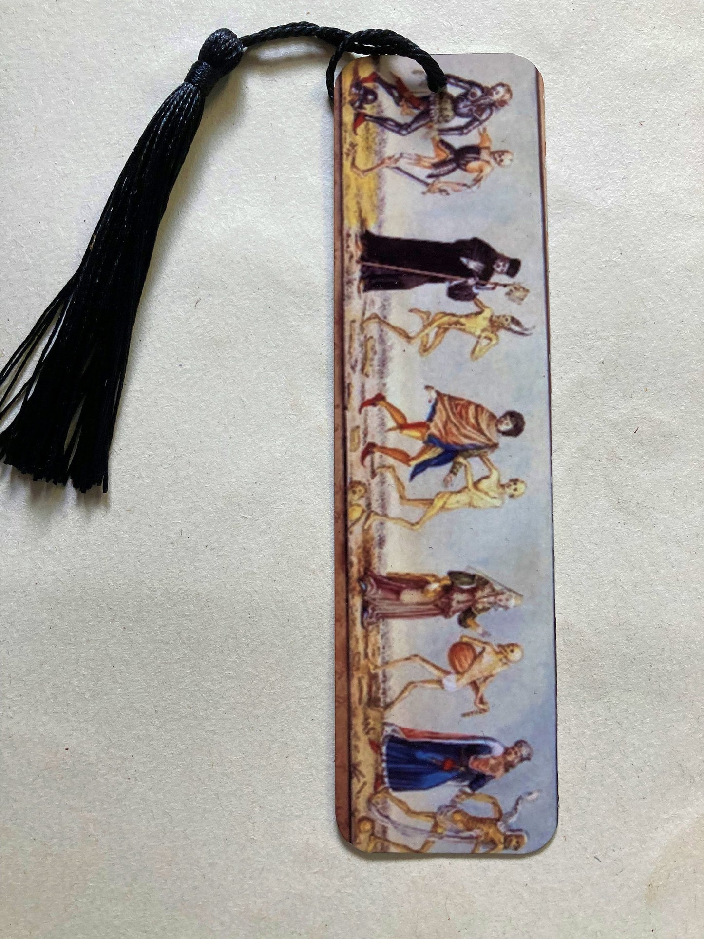 Dance of Death Bookmark (aluminium) - Choose from 3 sizes
