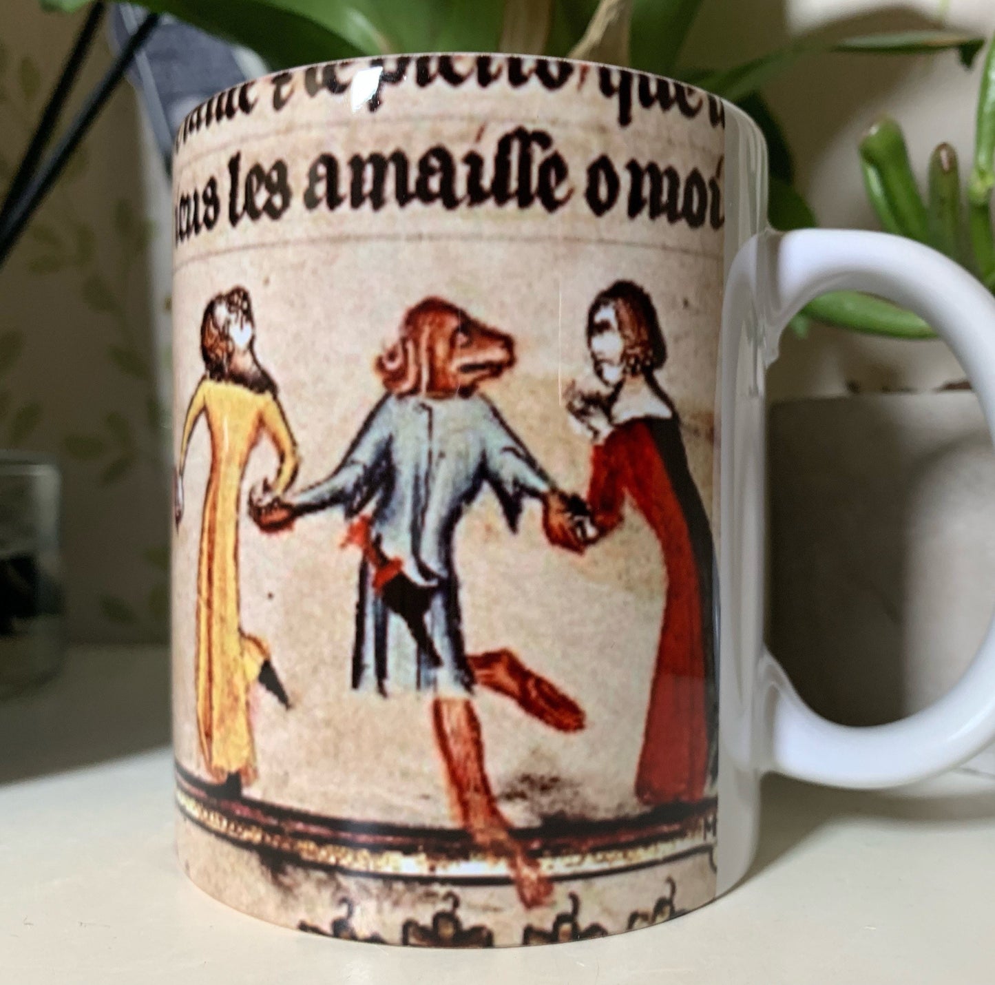 Medieval Dancing Mug