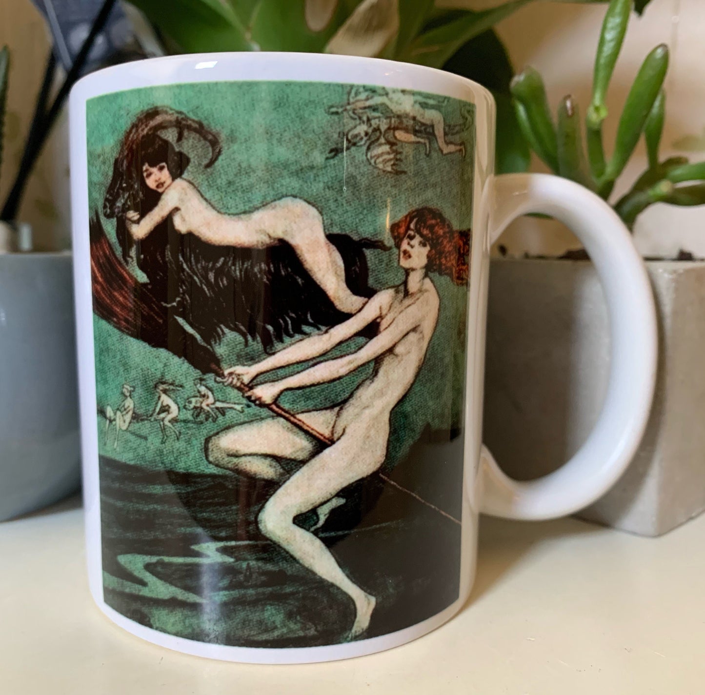 Riding Witches Mug